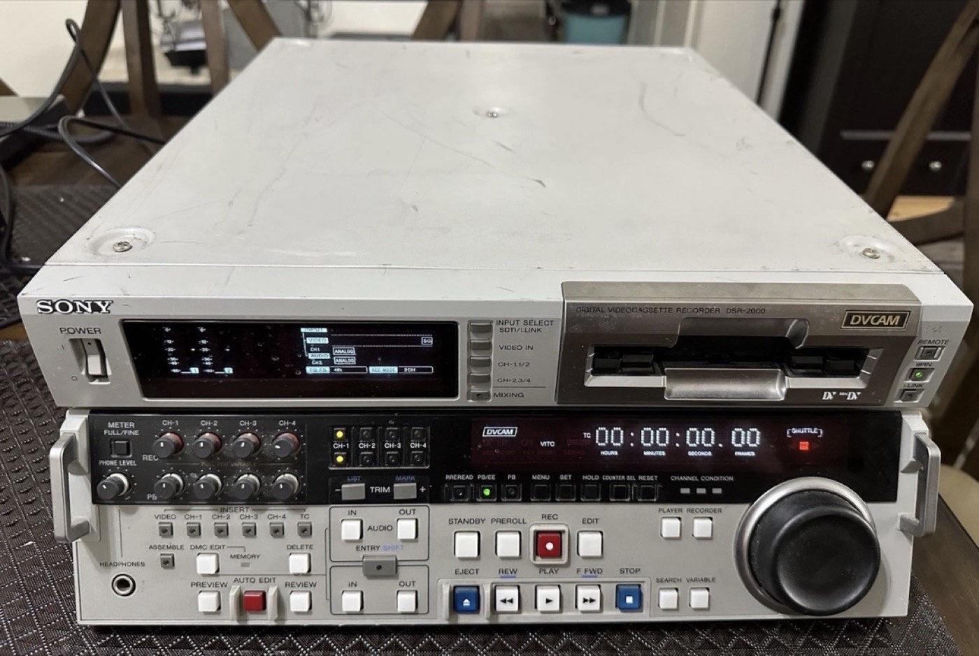 Sony DVCAM studio recorder