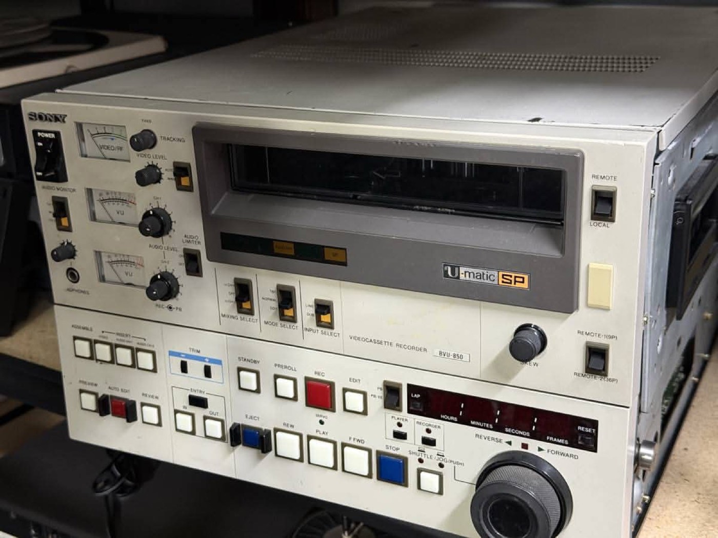 Sony U-matic SP recorder